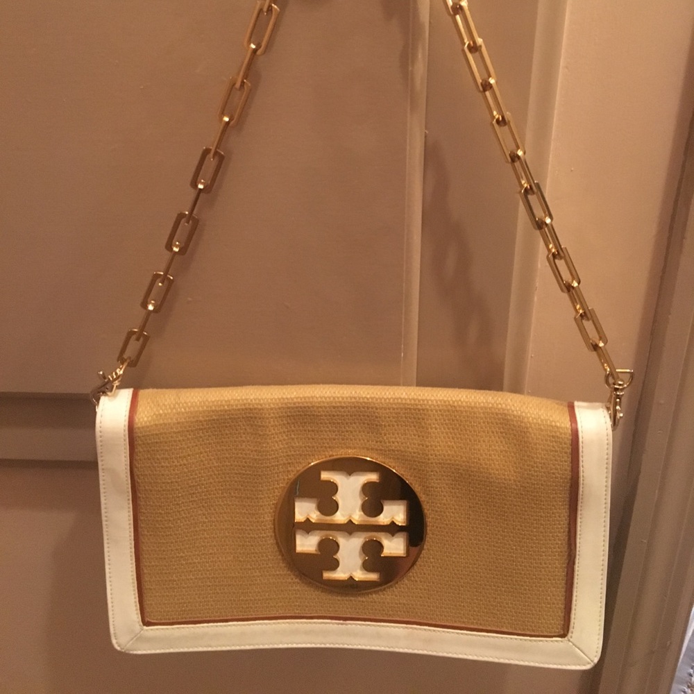 VERY RARE Tory Burch Bombe Reva Shoulder or Clutch